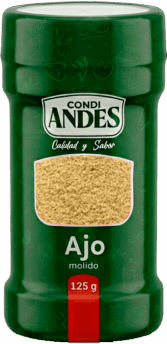 Ajo molido - CondiAndes Mockup